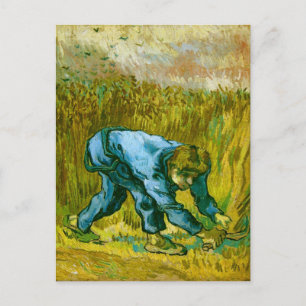 Reaper with Sickle(after Millet),Van Gogh Fine Art Postcard