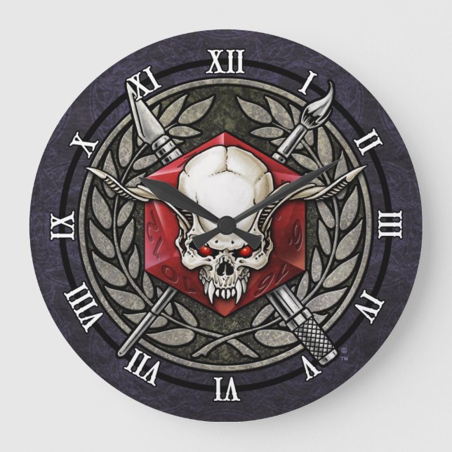 ReaperCon 2019 - Logo Wall Clock (Front)