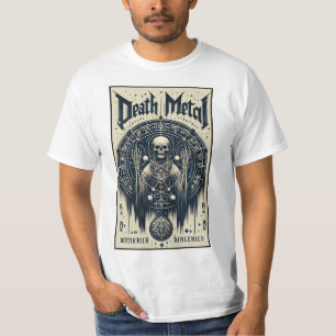 Reaper's Resonance: Unleash the Abyss Death Metal T-Shirt