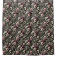 Reaping in the Roses – Gothic Skull Floral