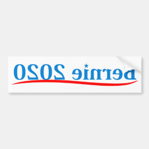 Rear View Mirror Bernie Bumper Sticker