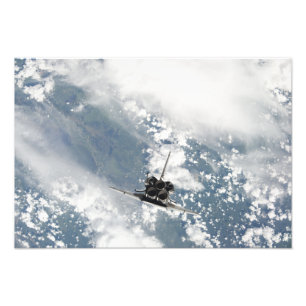 Rear view of the three main engines photo print