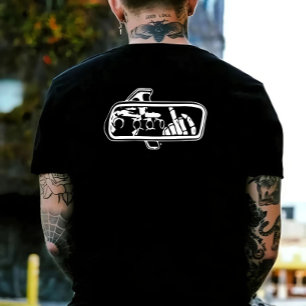 Rear View Unisex Premium Tee