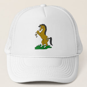 Rearing Appaloosa Horse Stands Hind Legs Trucker Hat
