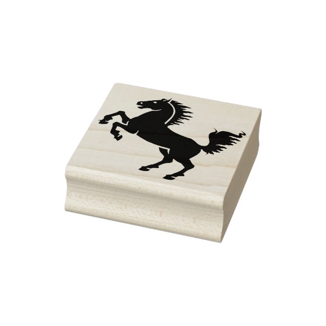 rearing horse art stamp (Stamp)