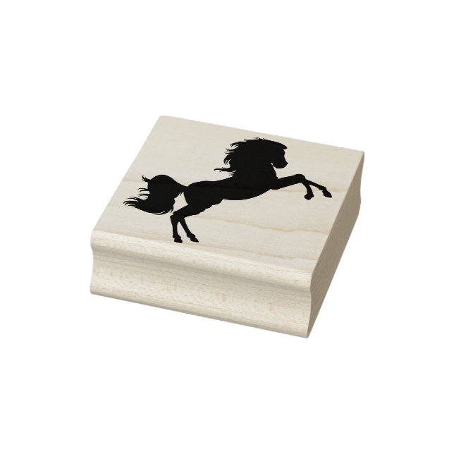 rearing horse art stamp (Stamp)