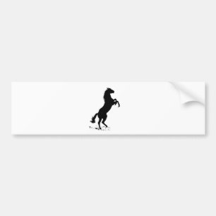 Rearing Horse Bumper Sticker