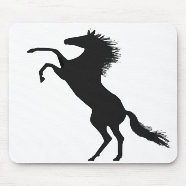 Rearing horse mouse pad (Front)