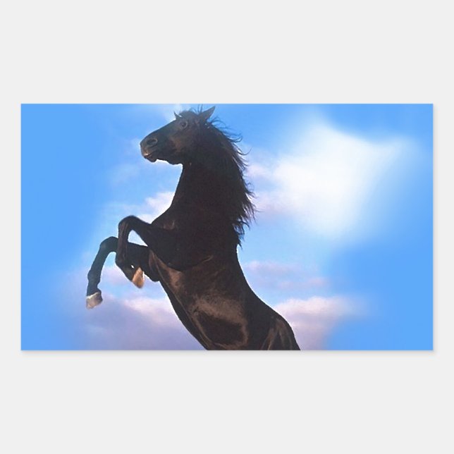Rearing Horse Sticker (Front)