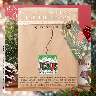 Reason for the Season Christmas Sticker