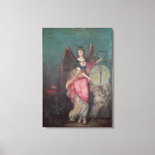 Reason Paying Tribute to the Emblems Canvas Print