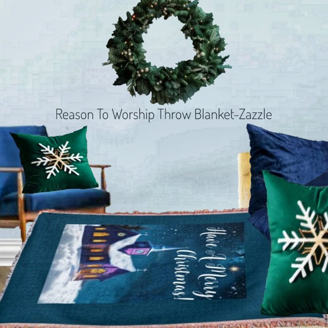 Reason To Worship Throw Blanket (Creator Uploaded)