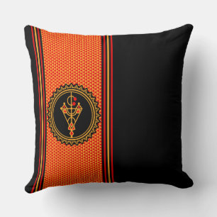 Reasons for the Kabyle Amazigh pottery Throw Pillow