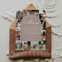 Reasons We Love You Mum Photo Collage Mother's Day
