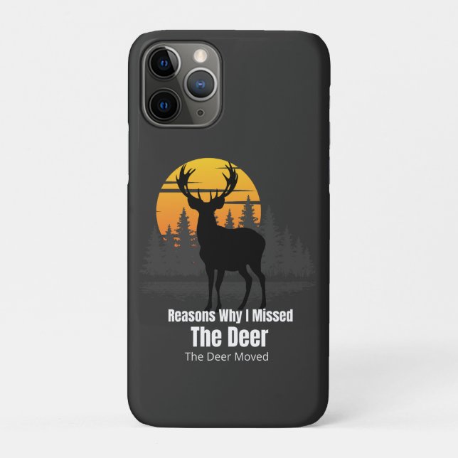 Reasons Why I Missed The Deer Case-Mate iPhone Case (Back)