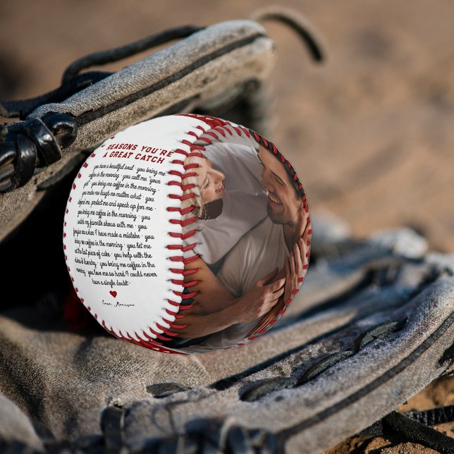 Reasons You're A Great Catch | 2 Photo Baseball (Creator Uploaded)