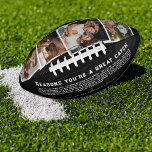 Reasons You're A Great Catch | 4 Photo Football<br><div class="desc">"Reasons You're A Great Catch" football, with room for four of your own photos. Add your choice of personalization. A perfect gift to let your other half know how much you love them! This photo football is perfect!!! These are Valentine's Day gifts that are perfect for sports fans, but moreover,...</div>
