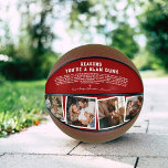 Reasons You're A Slam Dunk | 4 Photo Basketball<br><div class="desc">"Reasons You're A Slam Dunk" basketball, with room for four of your own photos. Add your choice of personalization. A perfect gift to let your other half know how much you love them! This photo basketball is perfect!!! These are Valentine's Day gifts that are perfect for sports fans, but moreover,...</div>