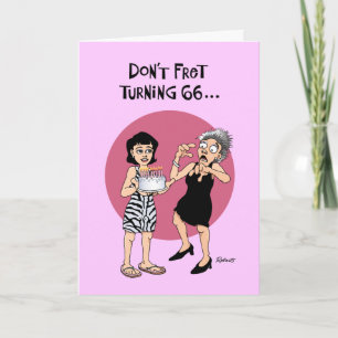 Reassuring 66th Birthday Card