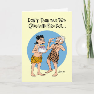 Reassuring 76th Birthday Card