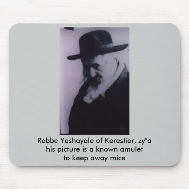 Reb Yeshayale Mousepad (Front)
