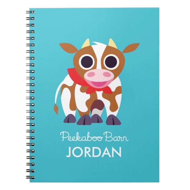 Reba the Cow Notebook (Front)