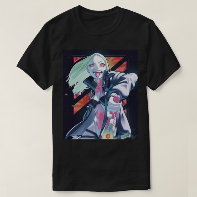 Rebecca From Cyberpunk Edgerunners    T-Shirt (Design Front)