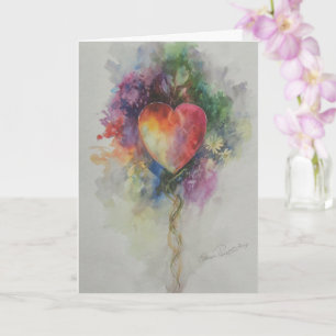 Rebecca's Heart Card for all occasions