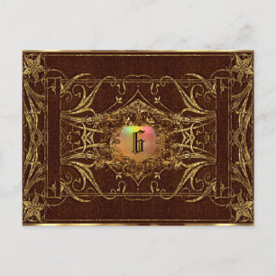 Rebeckae Corgi Victorian Postcard