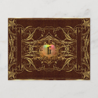 Rebeckae Corgi Victorian Postcard