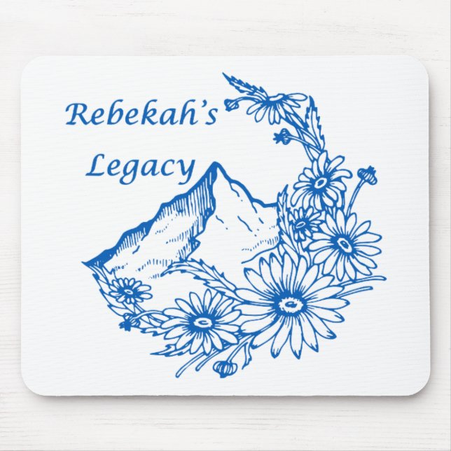 Rebekah's Legacy Logo Mousepad  (Front)