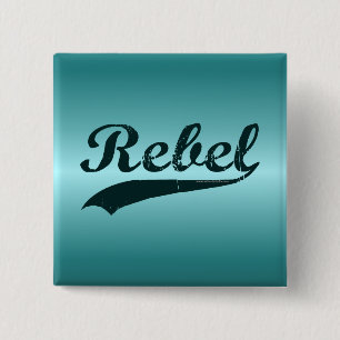 Rebel 2 Inch Square Button