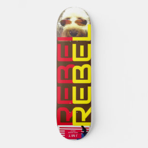 REBEL 8 1/4" Skateboard Deck