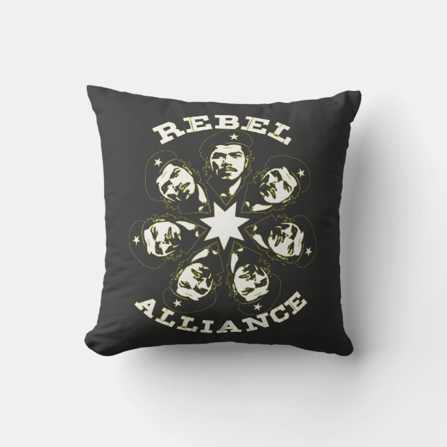 Rebel Aliance Throw Pillow (Front)