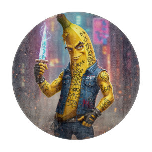 Rebel Banana Cutting Board