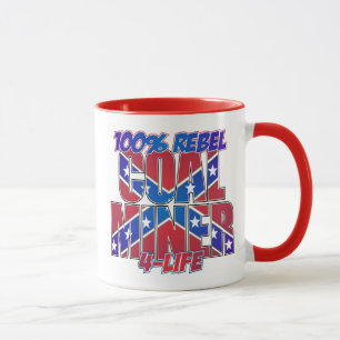 REBEL COAL MINER MUG