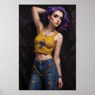 Rebel in Colour Poster