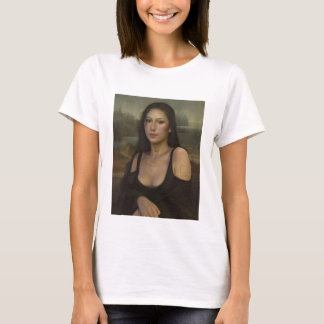 Rebel Mona Lisa Tattoo T-Shirt - Edgy Street Art 