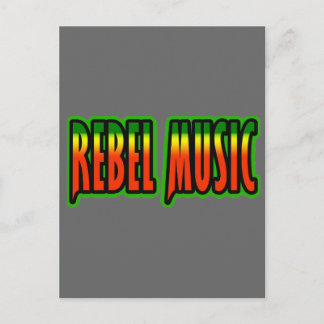 Rebel Music Postcard