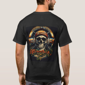 Rebel Riffs: Unleash the Sound -Skull & Crossbones T-Shirt