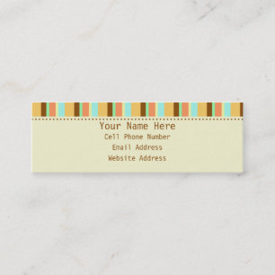 Rebel Skinny Profile Business Cards