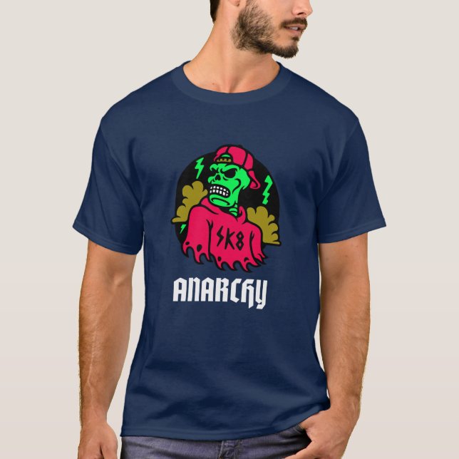 Rebel skull Club T-Shirt (Front)