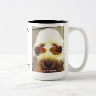 REBEL Two-Tone Mug, 15 oz Coffee Mug
