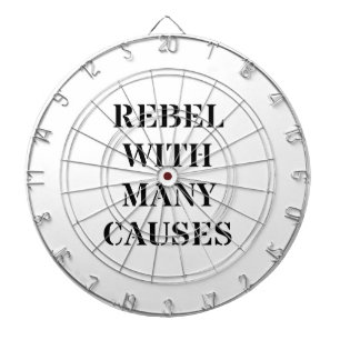 Rebel With Many Causes Dartboard