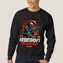 Rebellion Revolution Skeleton Tee – Bold Punk Rock