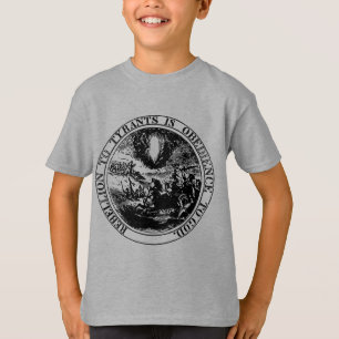 Rebellion to Tyrants Posterized black / white T-Shirt