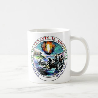Rebellion To Tyrants Thomas Jefferson Seal Mug