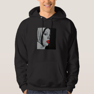rebellious nun with lipstick, rebellious nun hoodie