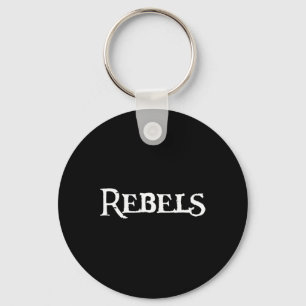Rebels Football Baseball Basketball Softball Socce Keychain
