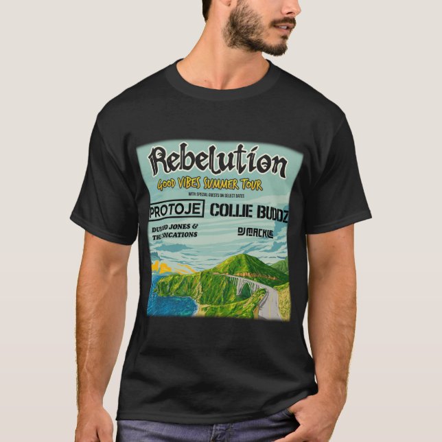 REBELUTION TOUR 2019 T-Shirt (Front)